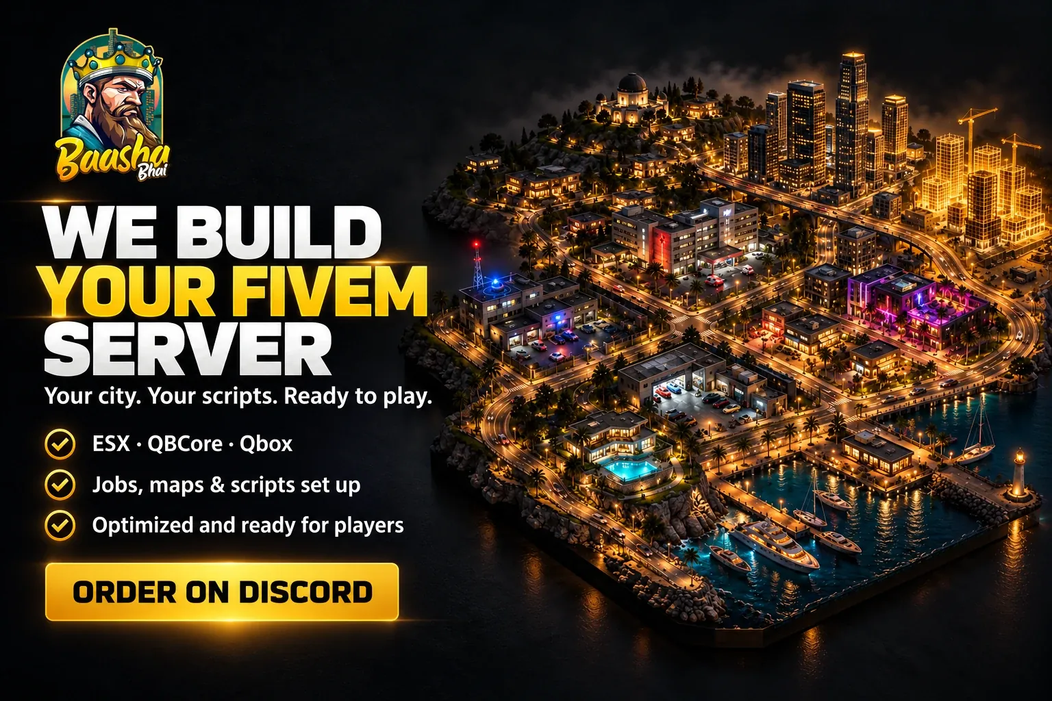 We build your FiveM server